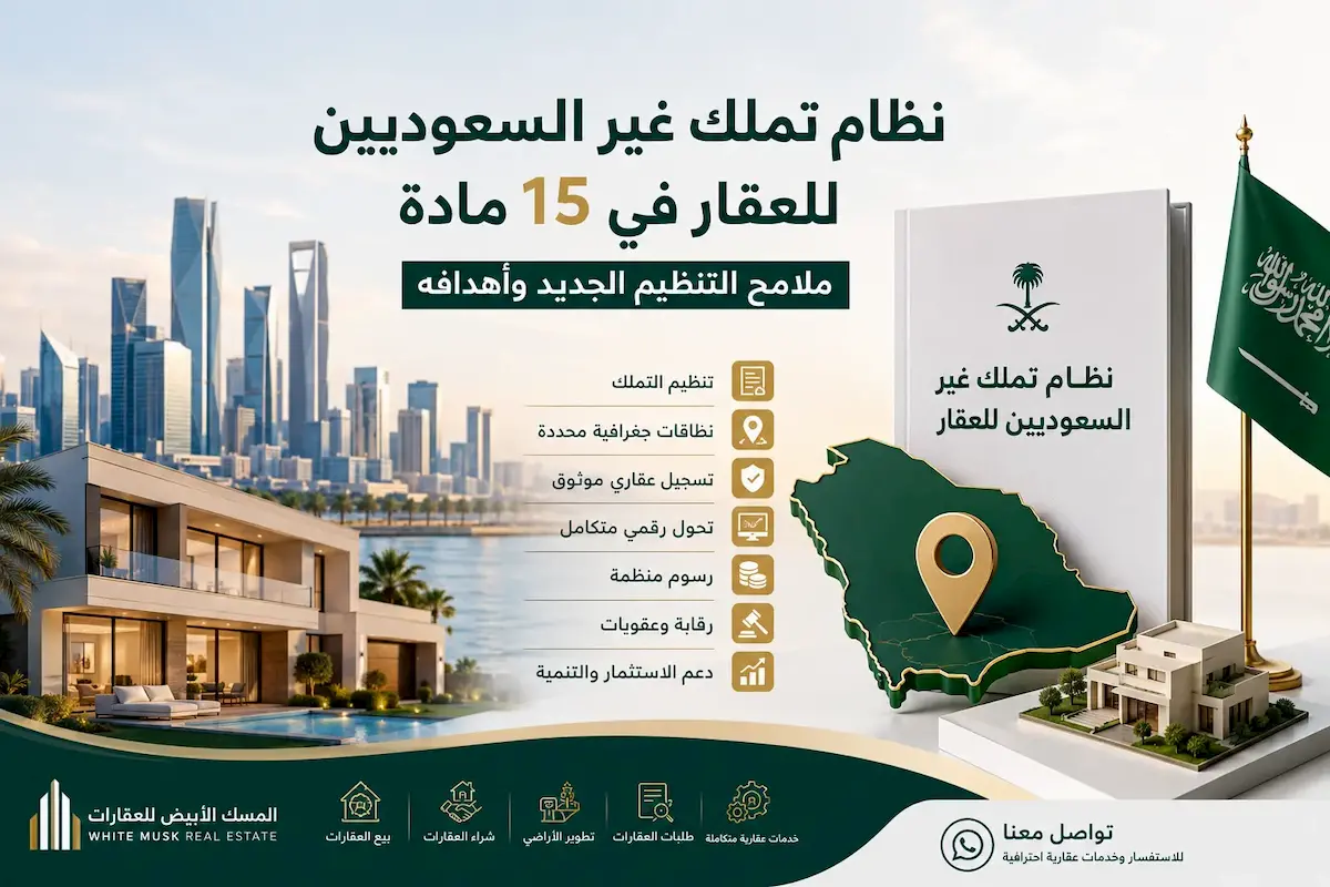 نظام تملك غير السعوديين للعقار